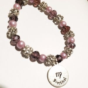 #VIRGO #beaded #charm #bracelet #pretty #Jewelz